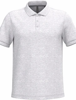 Kariban K 241 Pánské piqué polo 20.K241 ash heather