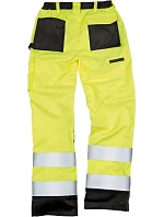 Result R 327X Bezpečnostní cargo kalhoty 30.327X fluorescent yellow Result R 327X Bezpečnostní cargo kalhoty 30.327X fluorescent yellow
