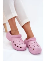 Dámské Plážové Sandály Na Masivní Podešvi Big Star RR274A120 Růžové