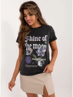 Halenka D12048M02556E tmavě šedá