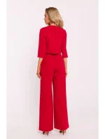 M798 Dvouvrstvý horní overal - červený M798 Dvouvrstvý horní overal - červený