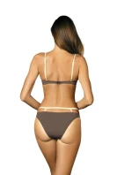 Plavky Nathalie Dark Taupe M-391 (4) - Marko Plavky Nathalie Dark Taupe M-391 (4) - Marko