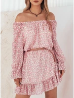 Španělské šaty KERVEN růžové FashionStreet EY2469