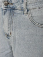 Dámské džíny se širokými nohavicemi světle modré DSTREET UY2893