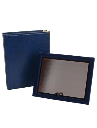 Polstrované pouzdro modré