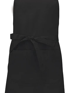 Kariban K 885 Zástěra s laclem 20.K885 black