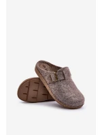 Pánské Pantofle S Přezkou Preventivní Pantofle Inblu Béžové MT000012