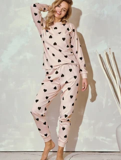 Taro Hannah 3206 long/r S-XL Z24/25 dámské pyžamo