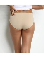 Dámské bezešvé kalhotky 2 ks DIM SEAMLESS MAXI BRIEF 2x - DIM - tělová