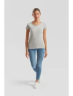 Fruit of the Loom Lady-Fit Iconic 195 T Dámské tričko z těžké bavlny 16.1424 black