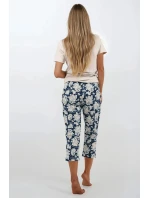 Pyžamo Navy Charm - Momenti Per Me Pyžamo Navy Charm - Momenti Per Me