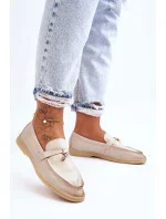 Dámské Klasické Mokasíny Bežové Cortez Dámské Klasické Mokasíny Bežové Cortez