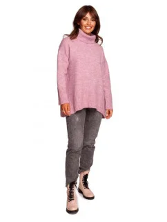 Mikina s rolákem a pulovrem BK086 - BeWear