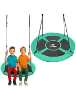 ZAHRADNÍ HOUPAČKA ČAPÍ HNÍZDO 110CM XXXL ZELENÁ