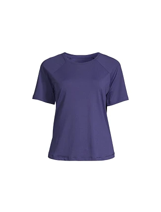 Dámské tréninkové tričko Casall Essential Tee, fialové Dámské tréninkové tričko Casall Essential Tee, fialové