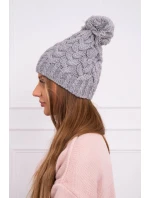 Fleecová čepice Waleria K307 tmavě šedá Fleecová čepice Waleria K307 tmavě šedá