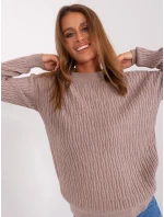 Jumper AT SW 2338.14P tmavě lila