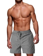 FashionStreet pánské světle šedé plavecké šortky SX2459