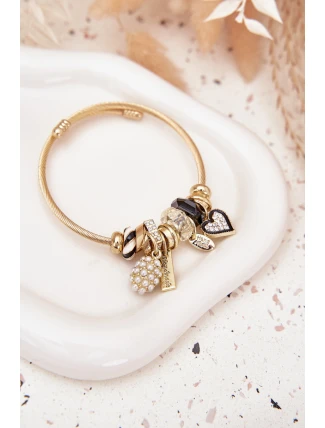 Dámský Náramek Charms Růžový Stříbrný Mouse Dámský Náramek Charms Růžový Stříbrný Mouse