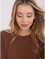 Jumper PM SW B 613.09 světle hnědý