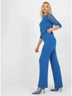 Kalhoty VI SP 20284.08P tmavě modrá