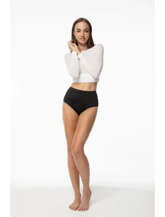 Spodní díl Amber Brasil Maxi Black - Julimex