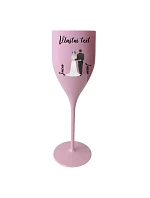 Personalizovaná nerozbitná prosecco sklenice se svatebním párem Personalizovaná nerozbitná prosecco sklenice se svatebním párem