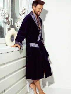 Pánský župan  BONJOUR dlouhý 773 - DE LAFENSE