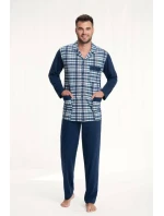 PÁNSKÉ ROZEPÍNACÍ PYŽAMO 797 4XL