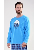 Pánské pyžamo dlouhé Sleep well Pánské pyžamo dlouhé Sleep well