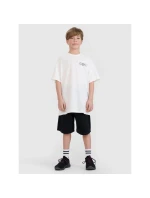 Chlapecké tričko oversize s potiskem 4F 4FJRSS25TTSHM2640-11S