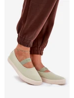 Dámské Tenisky Big Star NN274604 Světlezelené Dámské Tenisky Big Star NN274604 Světlezelené