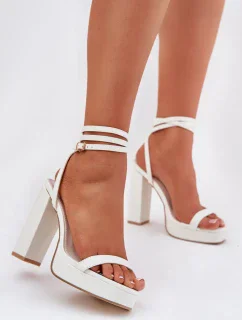 Sandály na podpatku model 212819 Step in style