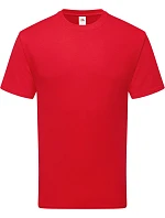 Fruit of the Loom Pure Cotton T Tričko z těžké bio bavlny 16.1362 red Fruit of the Loom Pure Cotton T Tričko z těžké bio bavlny 16.1362 red