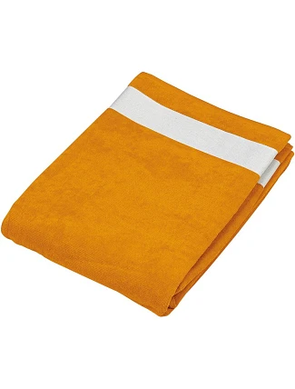 Kariban K 118 Velurová plážová osuška 20.K118 orange/white Kariban K 118 Velurová plážová osuška 20.K118 orange/white