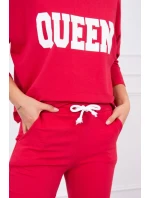 Tištěná sada Queen raspberry