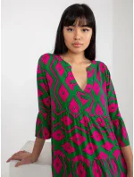 Šaty D73771M30214G zelená