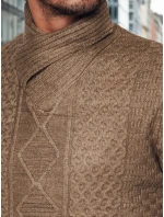 Pánský velbloudí svetr FashionStreet WX2255 Pánský velbloudí svetr FashionStreet WX2255
