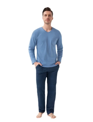 Pyžamo Luna 804 long/r M-2XL Z24 pánské