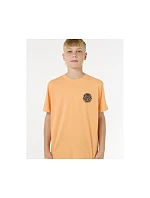 Dětské tričko RIP CURL Wetsuit Icon Tee – Kids, oranžové Dětské tričko RIP CURL Wetsuit Icon Tee – Kids, oranžové