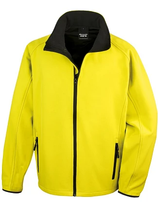 Result R 231M Pánská 2-vrstvá softshell bunda "Printable" 30.231M yellow/black Result R 231M Pánská 2-vrstvá softshell bunda "Printable" 30.231M yellow/black