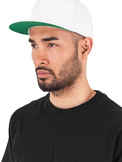 Flexfit 6007/6007T 5 panelová Snapback kšiltovka 55.6007 white