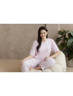 Pyžamo Taro 3568 Adria cr/r 2XL-3XL W26