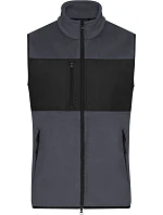Daiber JN 1310 Pánská fleecová vesta 02.1310 carbon/black