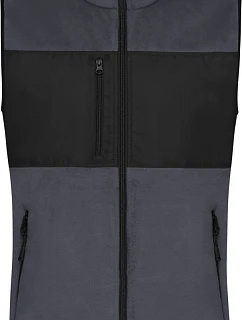 Daiber JN 1310 Pánská fleecová vesta 02.1310 carbon/black