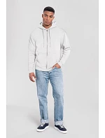 Fruit of the Loom Iconic Premium Hooded Sweat Jacket Mikina s kapucí z těžké bavlny 16.2286 white Fruit of the Loom Iconic Premium Hooded Sweat Jacket Mikina s kapucí z těžké bavlny 16.2286 white