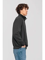 Fruit of the Loom Iconic Premium Zip Neck Sweat Těžká mikina s 1/4 zipem 16.2288 light graphite Fruit of the Loom Iconic Premium Zip Neck Sweat Těžká mikina s 1/4 zipem 16.2288 light graphite