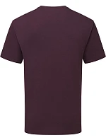 Fruit of the Loom Pure Cotton T Tričko z těžké bio bavlny 16.1362 dark plum Fruit of the Loom Pure Cotton T Tričko z těžké bio bavlny 16.1362 dark plum