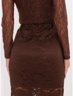 Sukně MI SD G9137.16P hnědá