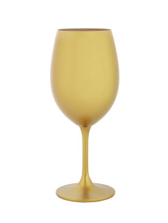 Zlatá sklenice na víno 350 ml